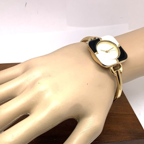 Tory Burch Womens Watch TBW6214SET Gold Cream Dial Bangle Interchangeable Bezel main image 4